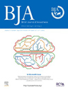BRITISH JOURNAL OF ANAESTHESIA封面